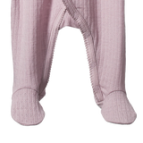 Nature Baby Kimono Stretch and Grow Pointelle - Lilac