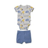 Marquise Animal Play Bodysuit and Shorts Set