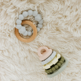 Jellystone x May Gibbs Collaboration Silicone Moon Teether - Soft Blue