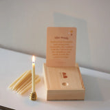 Queen B Mindfulness Kit with Brass Holder