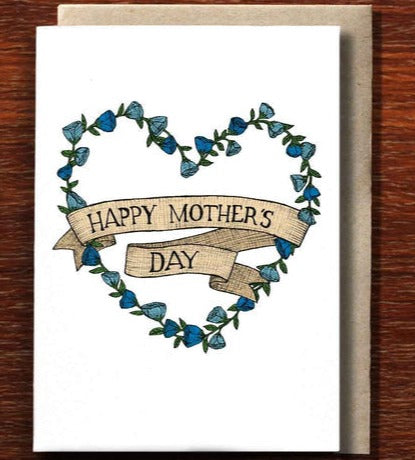 The Nonsense Maker Mother's Day Wreath Card