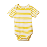 Nature Baby S/S Bodysuit Sunburst Sailor Stripe