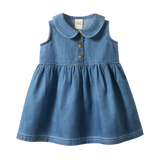 Nature Baby - Birdy Dress - Sky