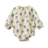 Nature Baby Meadow Bodysuit Muslin Winter Berry