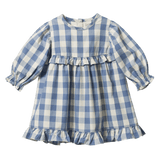 Nature Baby Nora Dress Bluebelle Check