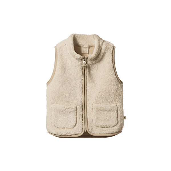 Nature Baby Flint Vest Oatmeal
