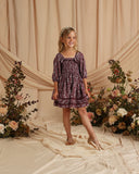 Nora Lee Elodie Dress - Winter Vines Fig