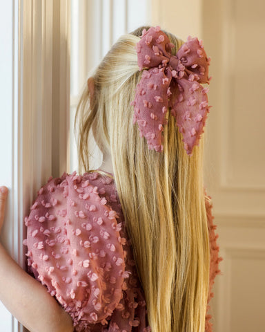 Noralee Everly Bow - Raspberry