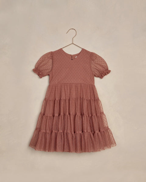 Noralee Dottie Dress - Poppy