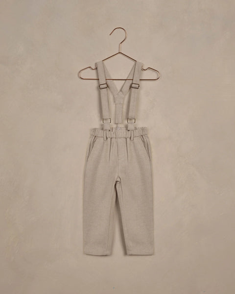 Nora Lee Suspender Pant - Fog