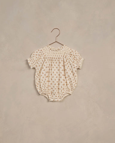 Nora Lee Maddie Romper - Iris Ivory