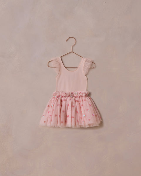 Nora Lee Lottie Tutu Set - Hearts Blush