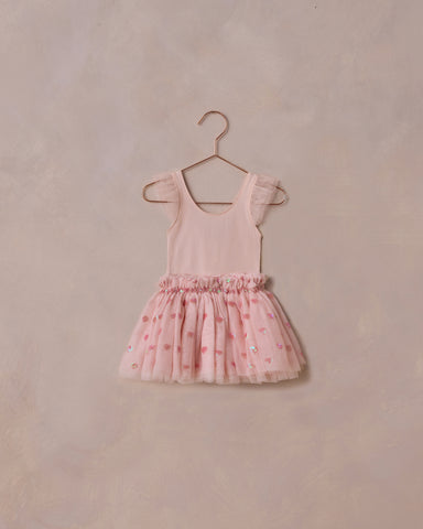 Noralee Lottie Tutu Set - Hearts Blush