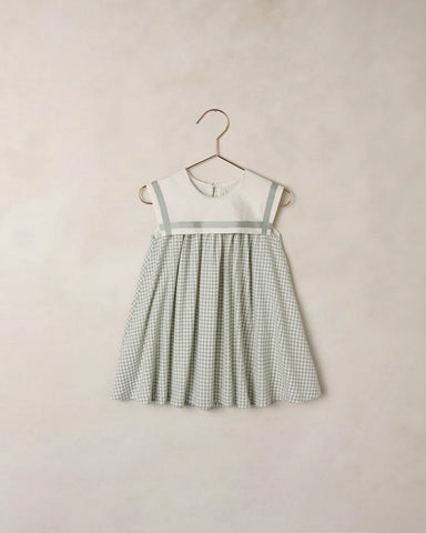 Noralee - Daisy Dress - Eucalyptus Check