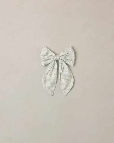 Noralee - Everly Bow - Sky Floral