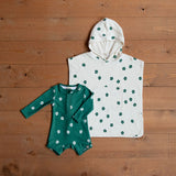 Nature Baby One Piece Bathing Trunks Flora Peppermint Print