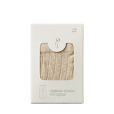 Nature Baby Organic Cotton Tights - Oatmeal Marl
