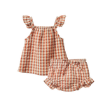 Nature Baby Petal Set - Dandelion Gingham