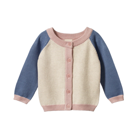 Nature Baby Piper Cardigan - Dusky Trio