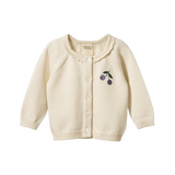 Nature Baby Piper Cardigan Winter Berry