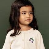 Nature Baby Piper Cardigan Winter Berry