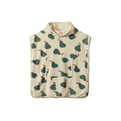 Nature Baby - Poncho Towel - Pear