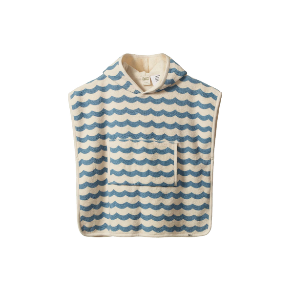 Nature Baby - Poncho Towel - Waves