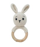 Petite Vous Brodie Bunny Ring Rattle