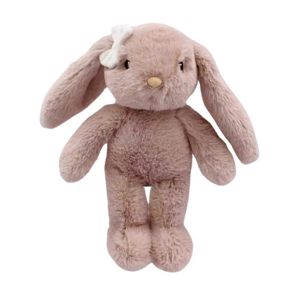Petite Vous Plush Mini Ruby Bunny with Bow