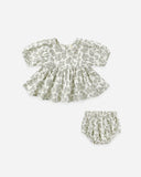 Quincy Mae Francy Set Green Floral