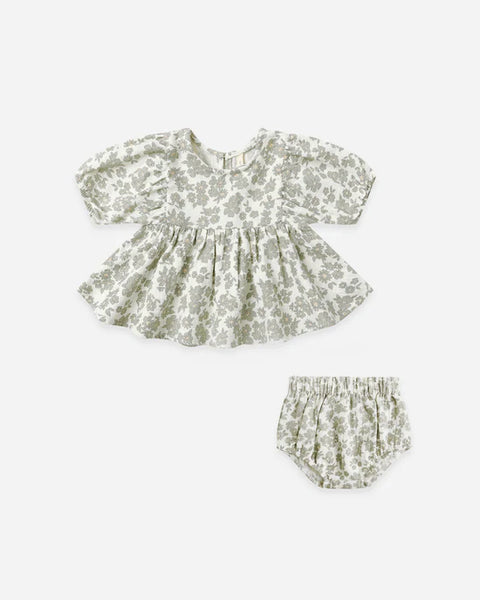Quincy Mae Francy Set Green Floral