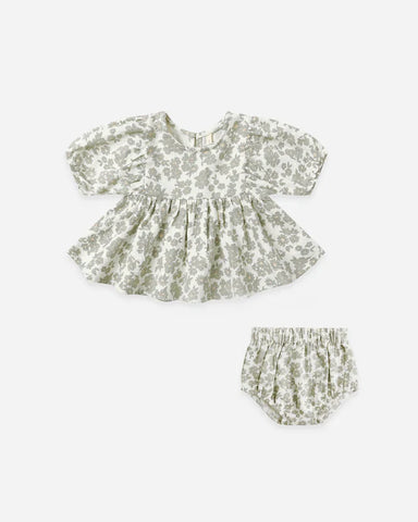 Quincy Mae Francy Set Green Floral