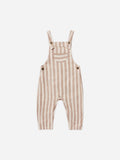 Rylee and Cru Baby Overall Clay Stripe