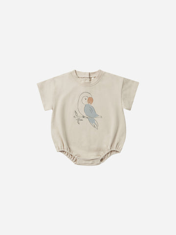 Rylee and Cru Bubble Romper - Parrot