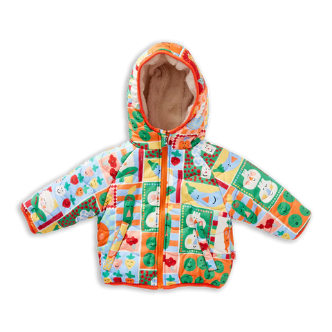 Halcyon Nights Pocket Patch Reversible Puffer Jacket