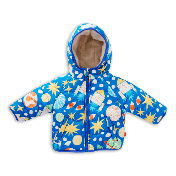 Halcyon Nights See You In Space Reversible Puffer Jacket