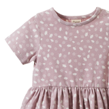 Nature Baby Saturday Dress - Dandelion Lilac Print