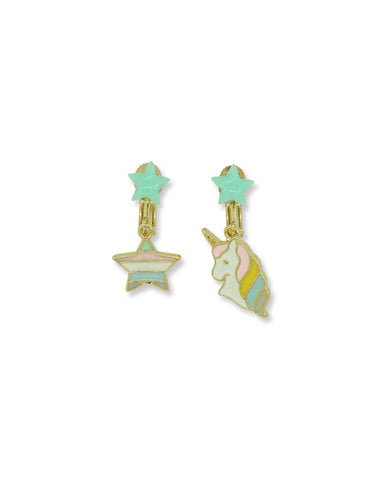 Milk X Soda Stardust Earrings - Mint