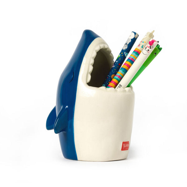 Legami Desk Friends Ceramic Pen Holder - Shark