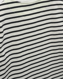 Sherif Pepe Long Sleeve Stripe Tee Black/White