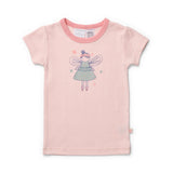 Marquise Pink Fairy Frill Short Sleeve Pyjama