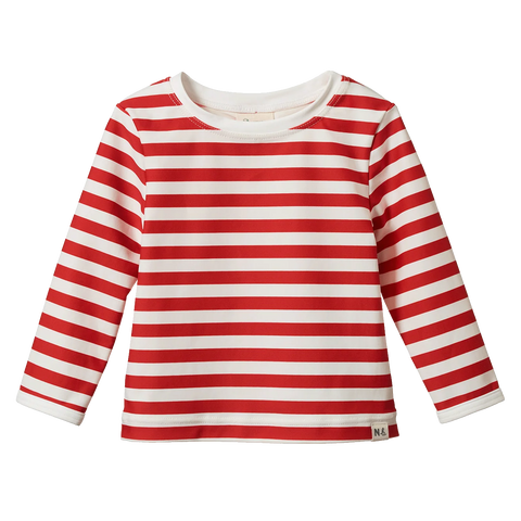 Nature Baby - Splash Top - Red Sea Stripe
