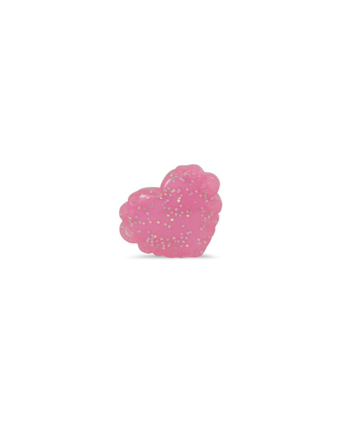 Milk x Soda Jelly Heart Ring Pink