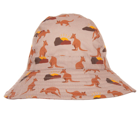 Acorn Infant Wide Brim Hat Aussie Sunset XS 0-9M 46cm