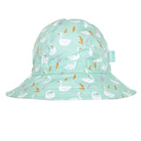 Acorn Swans Wide Brim Sunhat Mint