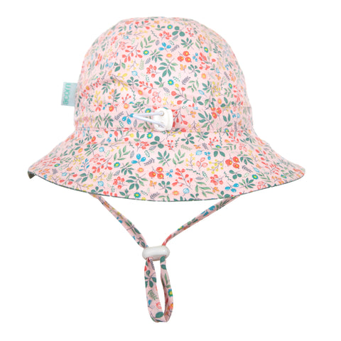 Acorn Juliette Wide Brim Sunhat Pink and Multi