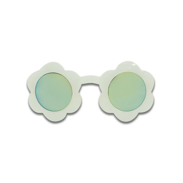 Milk x Soda Poppy Sunglasses - White/Pink