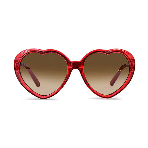 Milk x Soda Linda Sunglasses Red