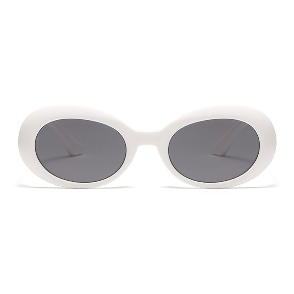 Milk x Soda Blair Sunglasses White