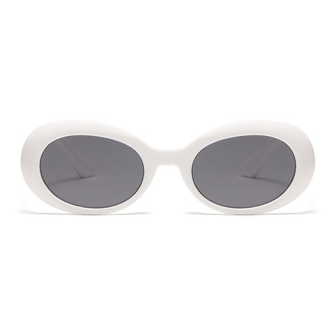 Milk x Soda Blair Sunglasses White